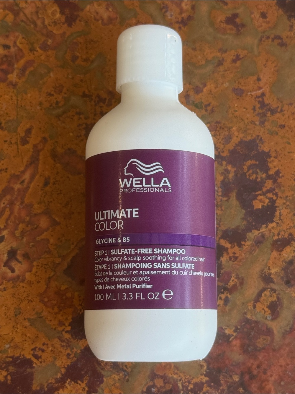 Wella Professionals Ultimate Color Sulfate-Free Glycine & B5 Shampoo-Travel Size